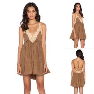 FREE PEOPLE X REVOLVE Breathless Mini Slip Dress Martini Dress Medium Fairycore